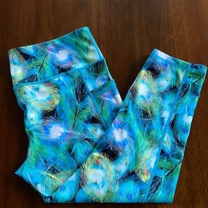 XL Cvg peacock capris